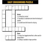 Easy Crossword